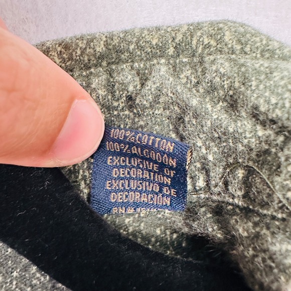 Freedom Foundry Mens L Flannel Shacket Jacket Dark Green Bonfire Woods Rugged - Picture 5 of 9